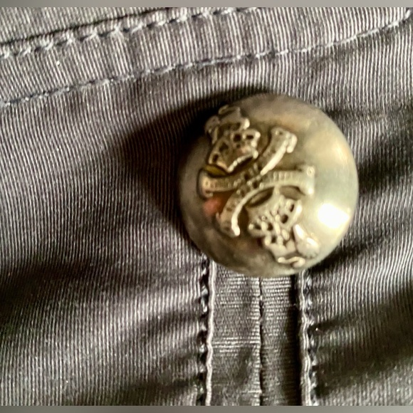 Anthropology/Millard Fillmore Full Length Military Pea Coat M - Picture 7 of 7